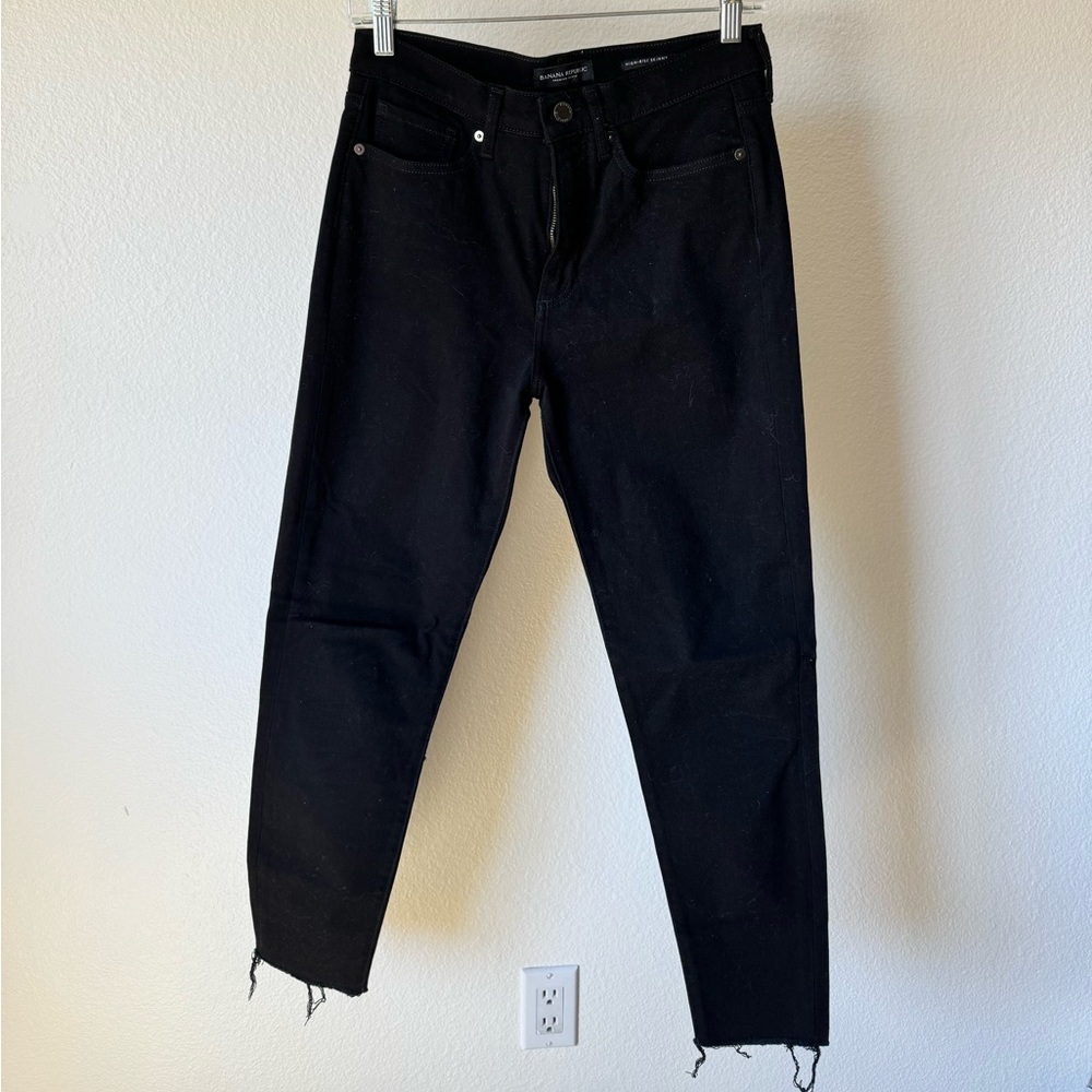 Banana Republic High Rise Skinny Jeans
